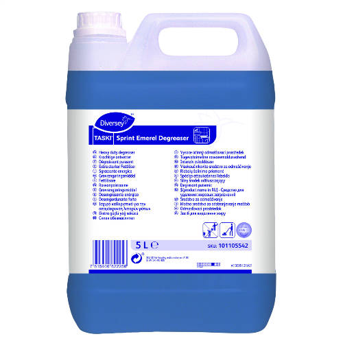 TASKI Sprint Emerel Degreaser intenzív hatású univerzális tisztító- és zsírtalanítószer 5 l